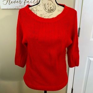 Express red sweater